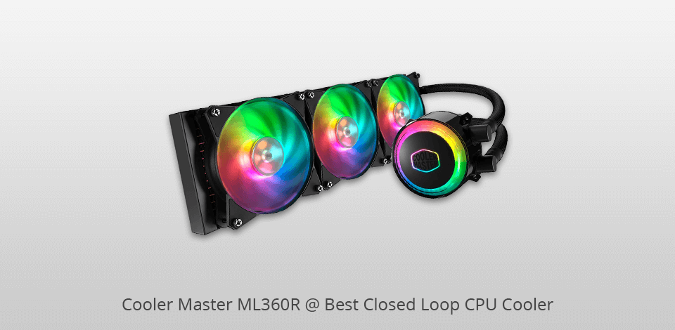 cooler master ml360r closed loop cpu coolers