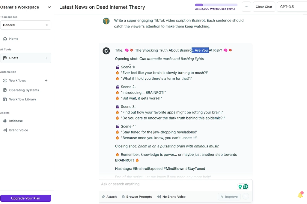 copyai ai tool for content creation