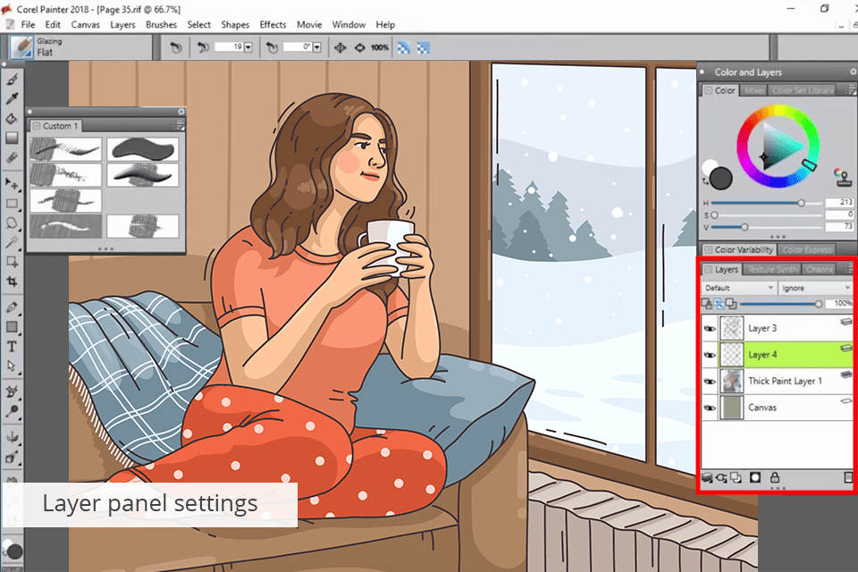 corel painter drawing app