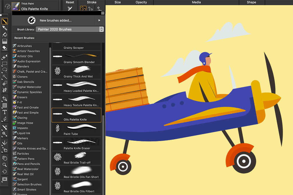 corel painter rebelle alternative interface