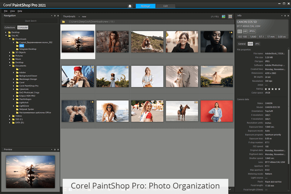 منظمة كوريل داتشوب برو للصور