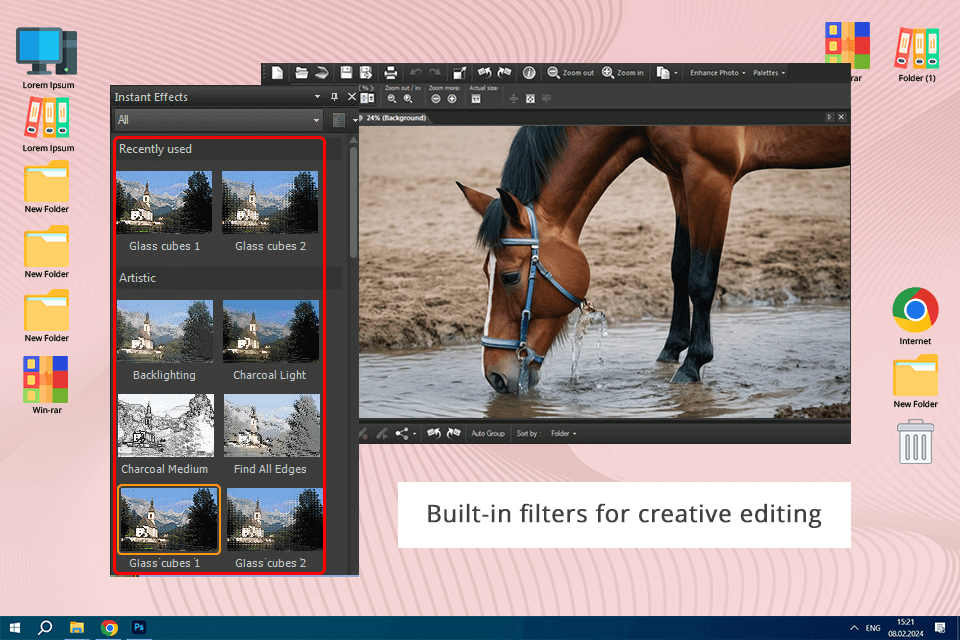 corel paintshop pro x4 screen