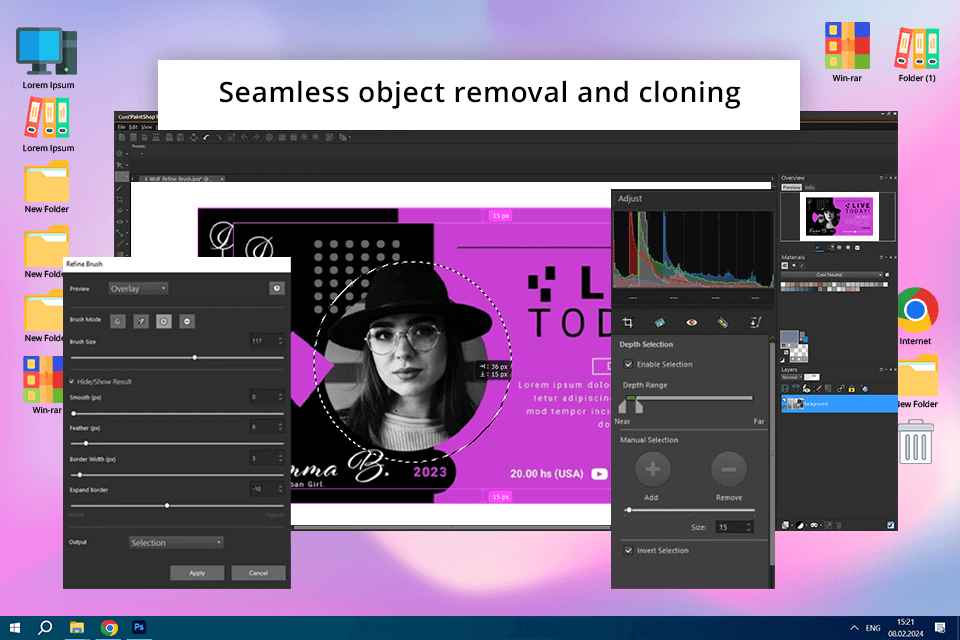 corel photoimpact x3 interface