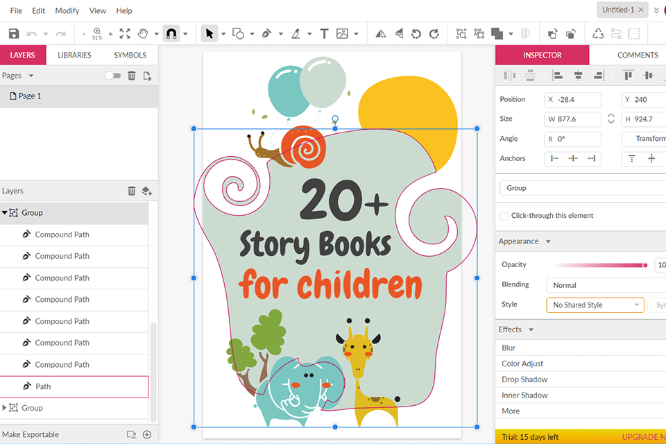 corel vector adobe illustrator alternative interface