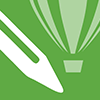 corel vector free drawing software logo