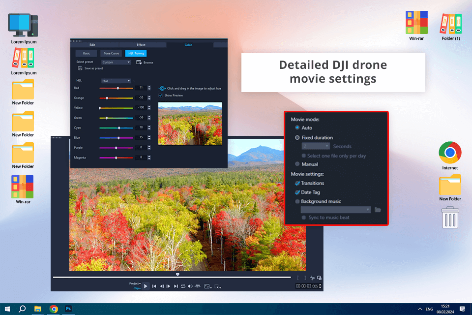 corel videostudio ultimate dji video editor