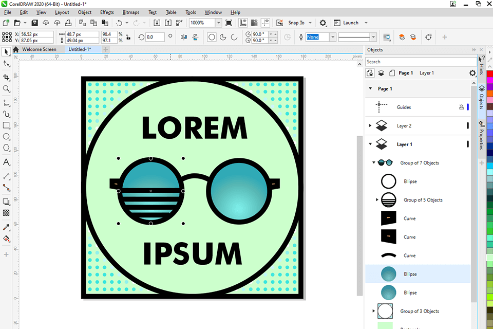 coreldraw graphics suite vectr alternative interface