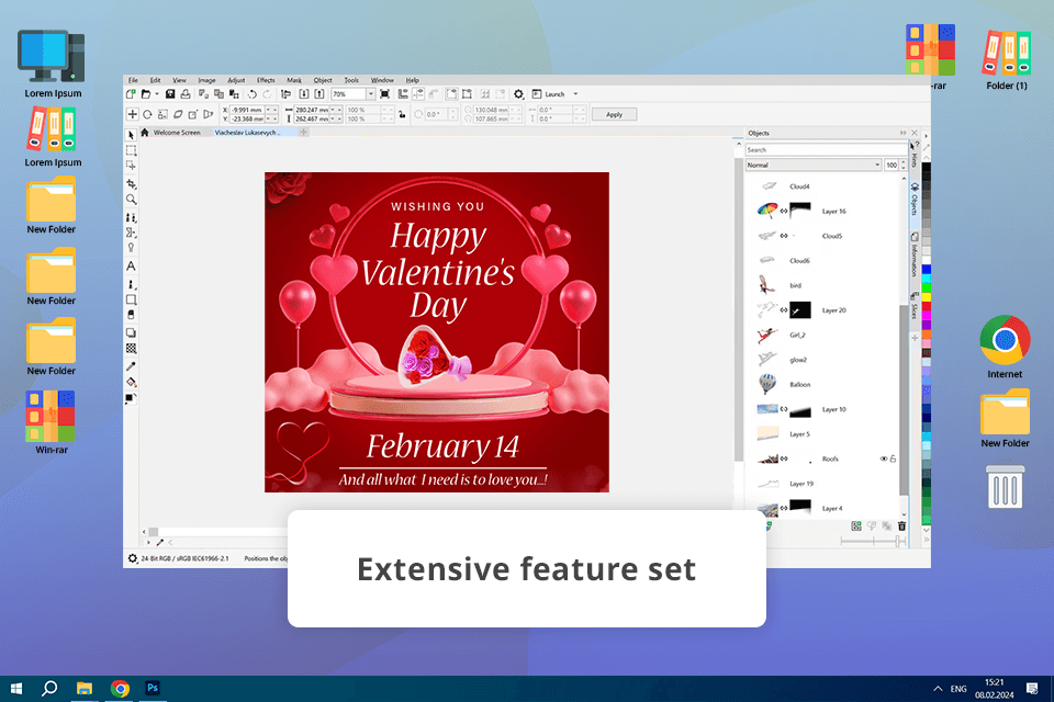 сoreldraw vistacreate alternative interface