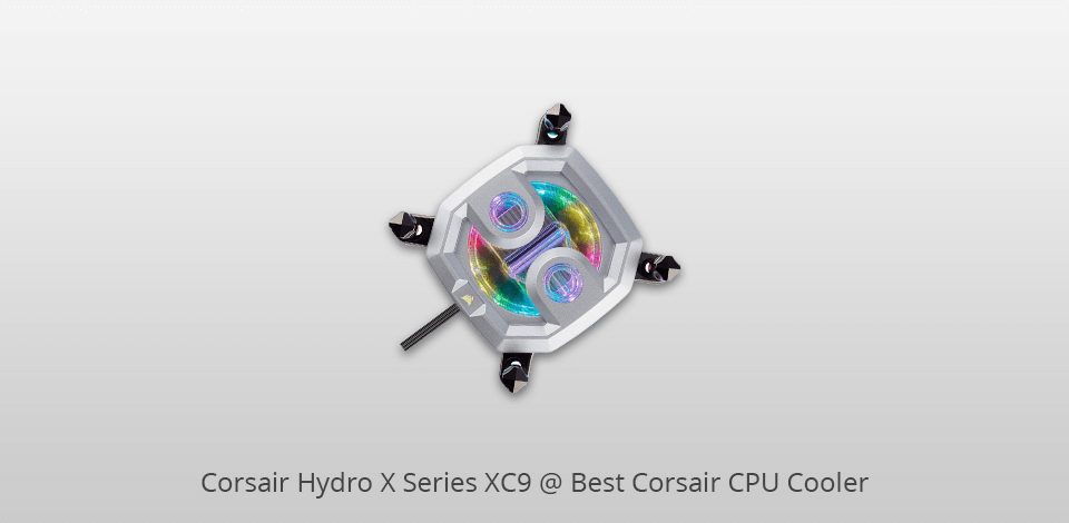 corsair hydro x series xc9 corsair cpu coolers