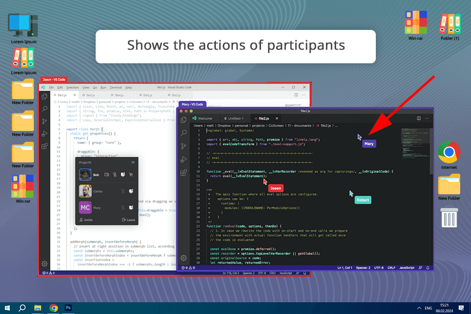 coscreen screen sharing software