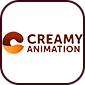 creamy animation logo