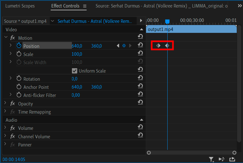 إنشاء تأثير كين بيرنز في بريمير برو