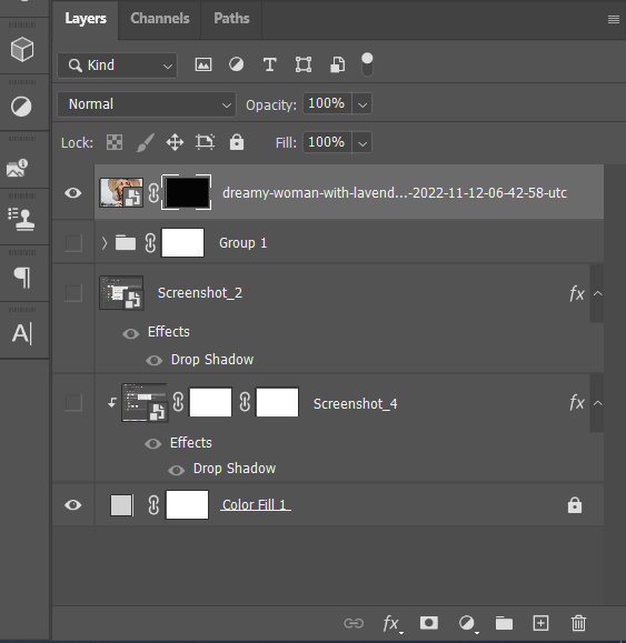create a mask that hides layer to mask in photoshop