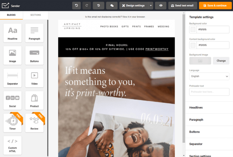 create an eye-catching email to drive an effective marketing strategy