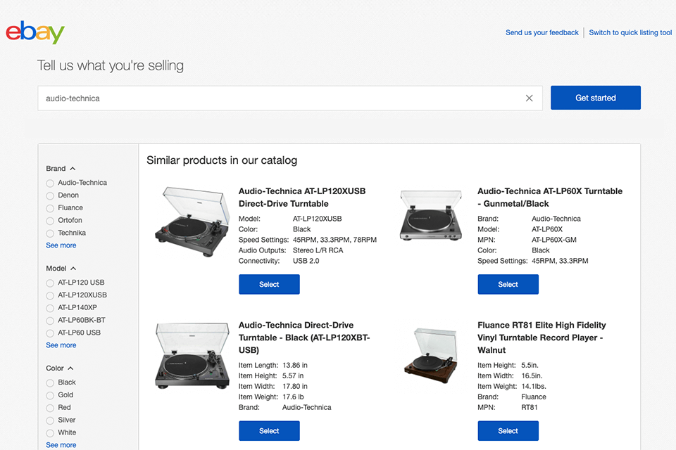 create first ebay ad
