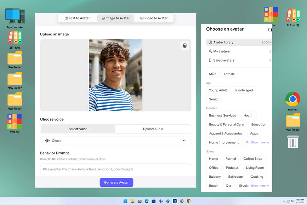 creatify ai virtual actor generator