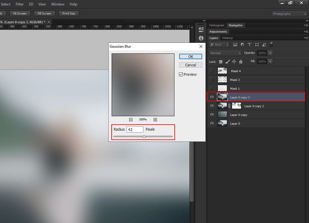 creating action copy image