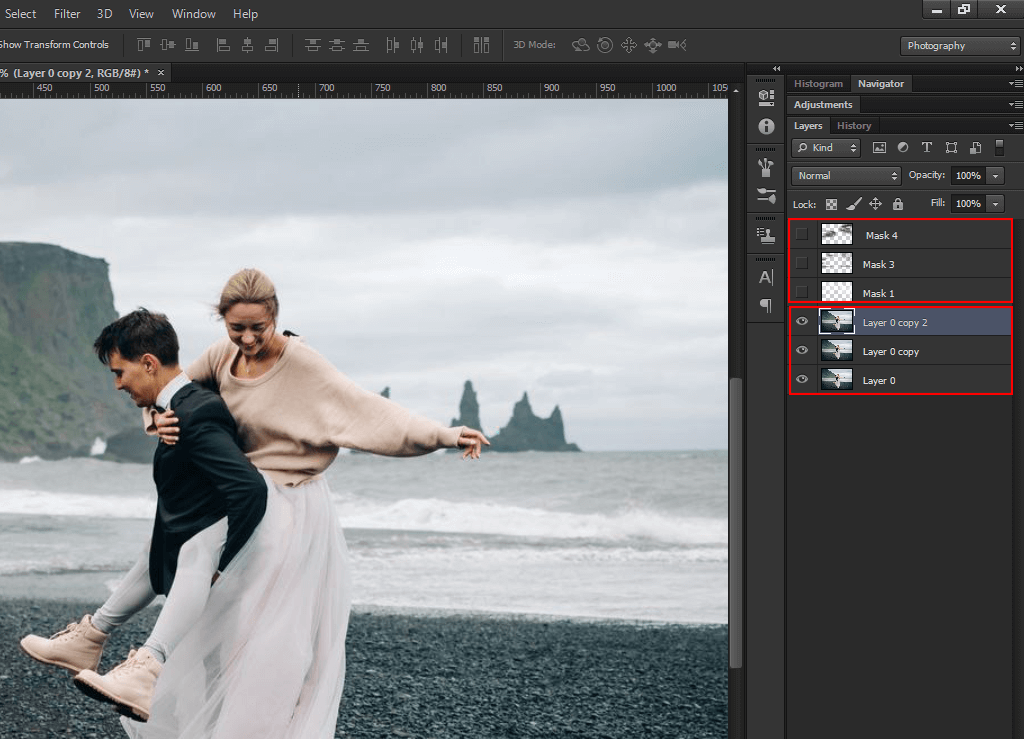 creating action duplicate images
