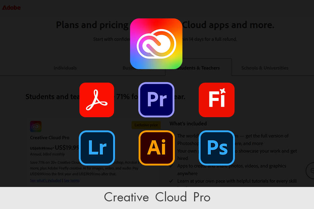 creative cloud pro plan