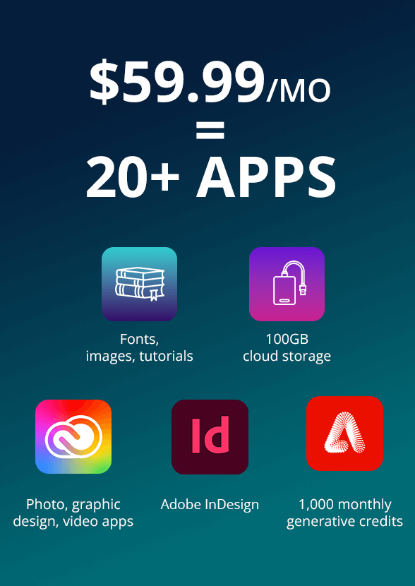 creative cloud suite with adobe indesign