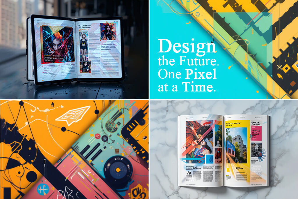 creative editorial design in real projects