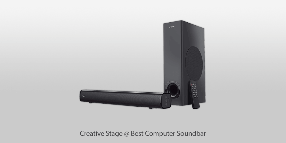 computer soundbar creative