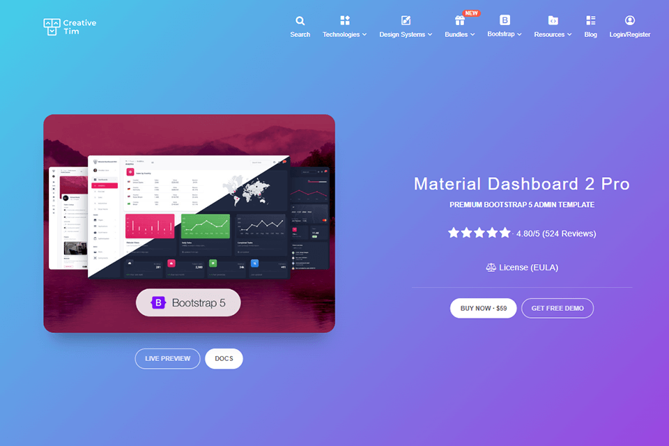 Creative Tim Themes Review 2025