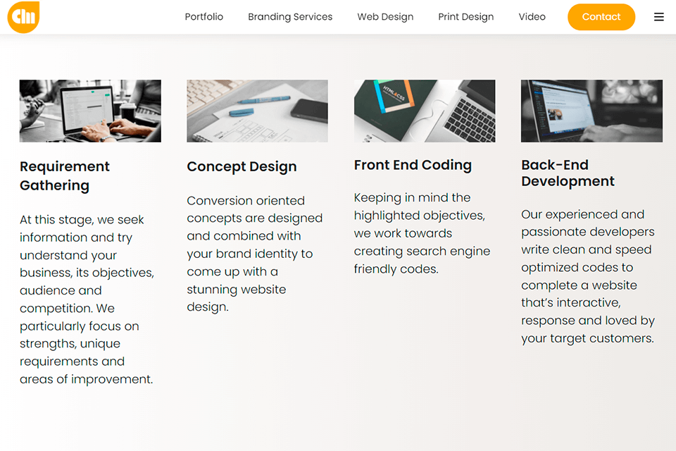 creativeamit services web design