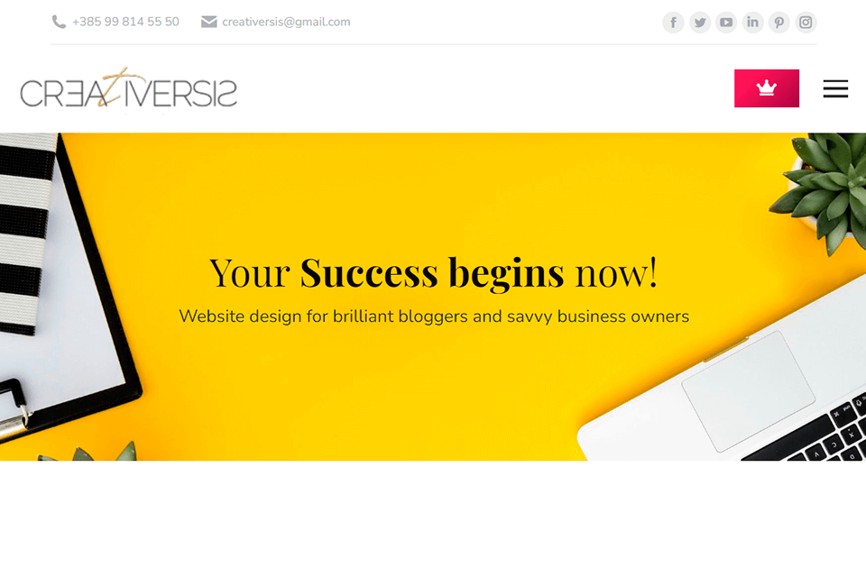 creativersis website