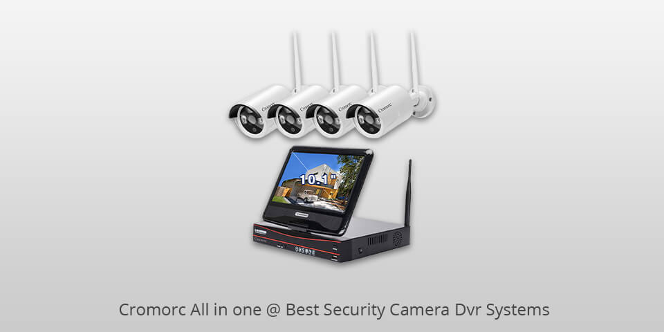 cromorc all in one security camera dvr system