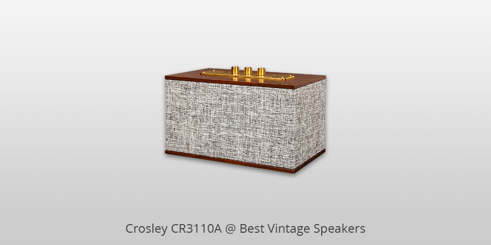 crosley cr3110a vintage speakers