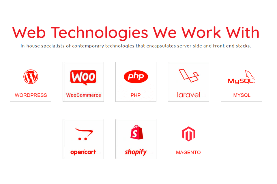 crossgraphicideas agency web technologies