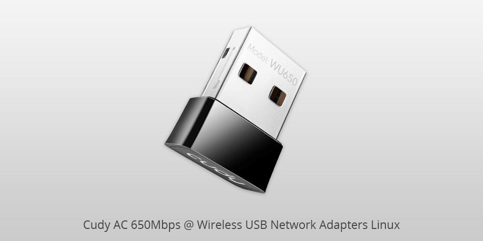cudy ac 650mbps wireless usb network adapter linux