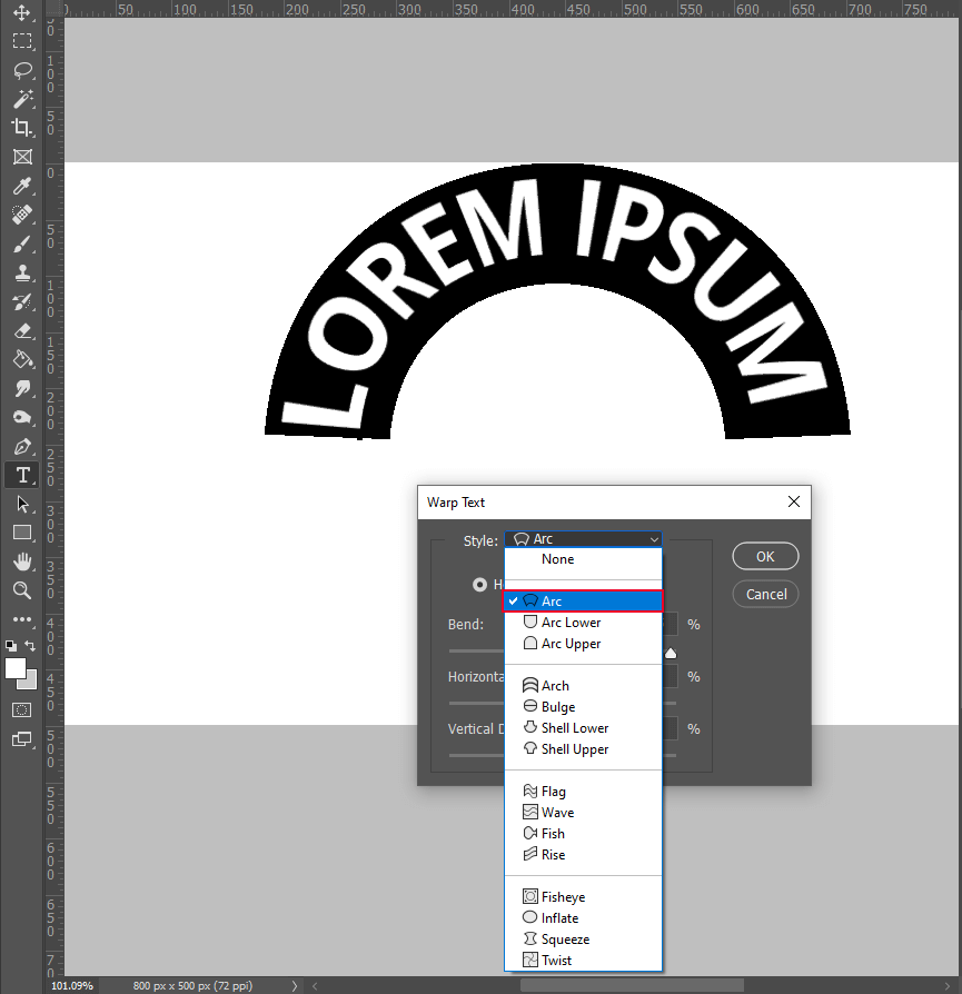 How to Bend Text in Guide for Beginners