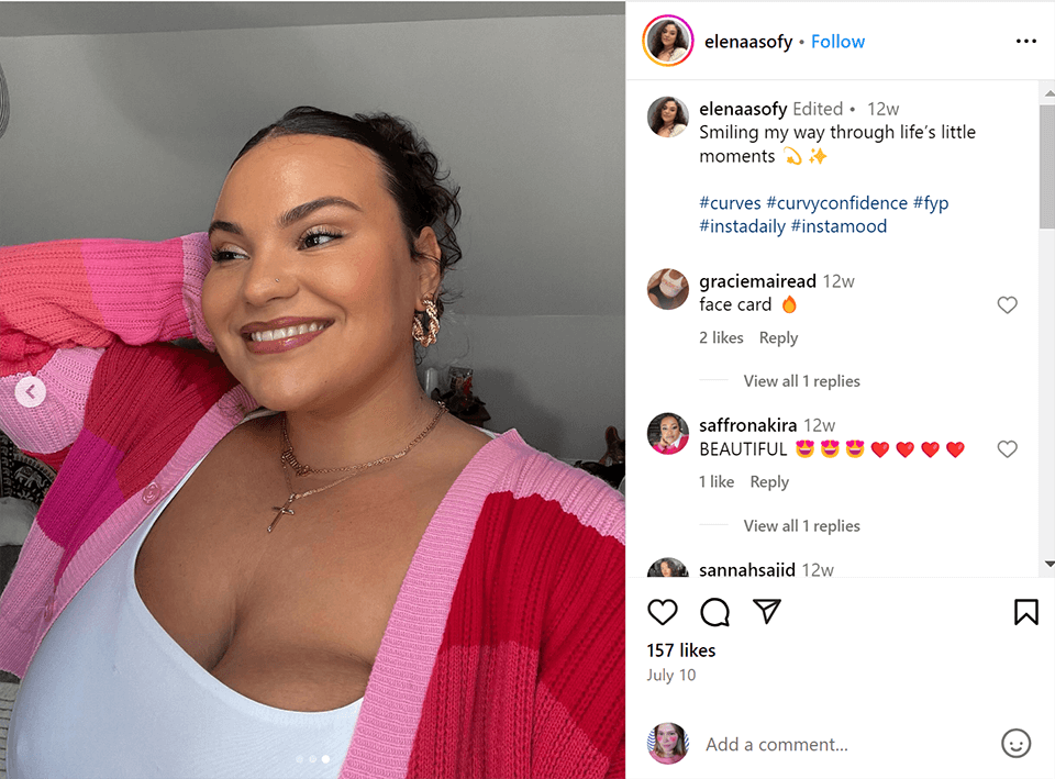 cute caption for a picture of myself for instagram example