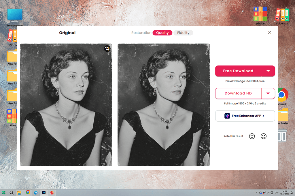 cutout pro ai photo restoration tool
