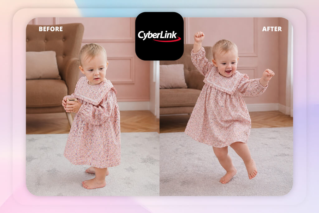 cyberlink ai baby dance video generator
