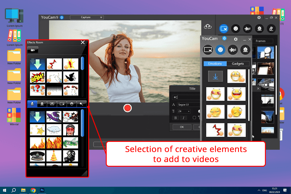 cyberlink youcam 7 screen