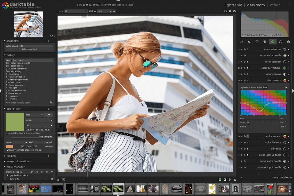 darktable digikam alternative interface
