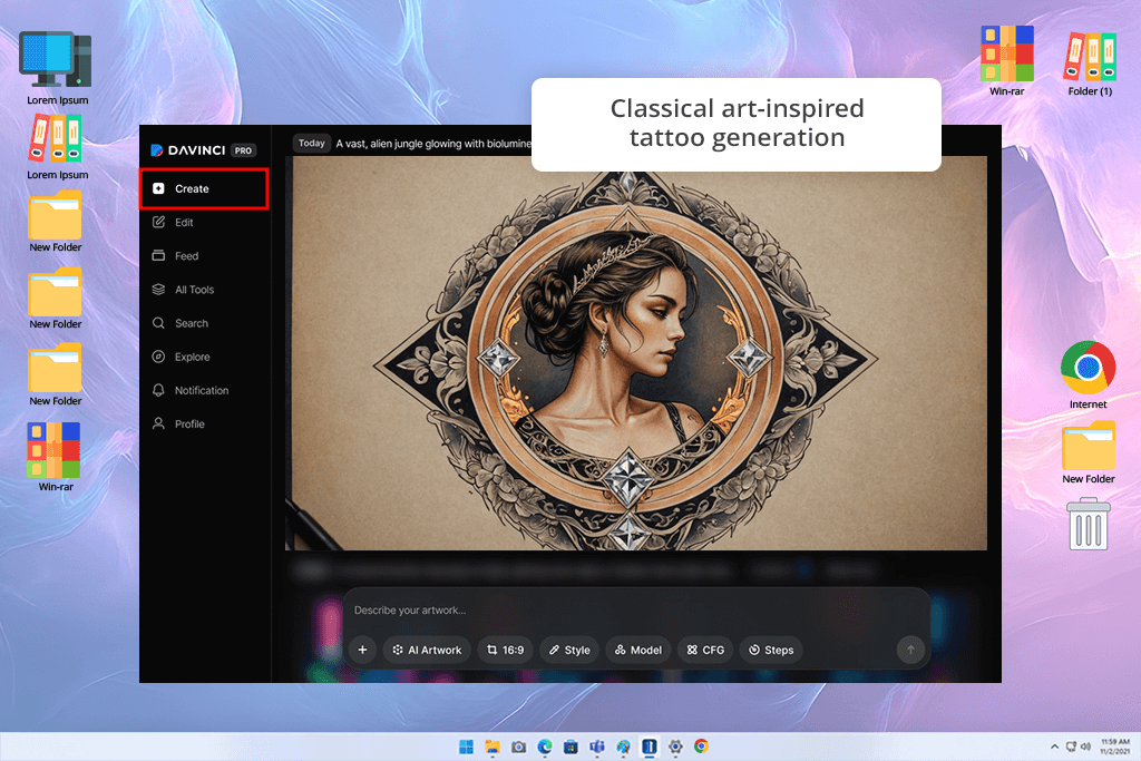 davinci ai comic generator