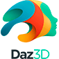 daz3d character creation software logo