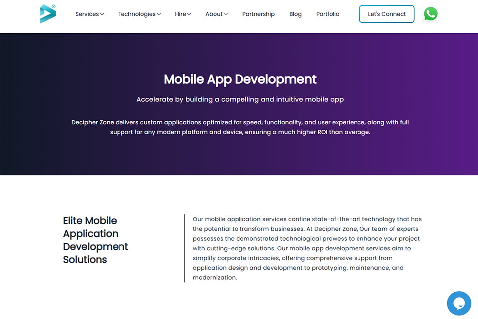 decipherzone ios app developer