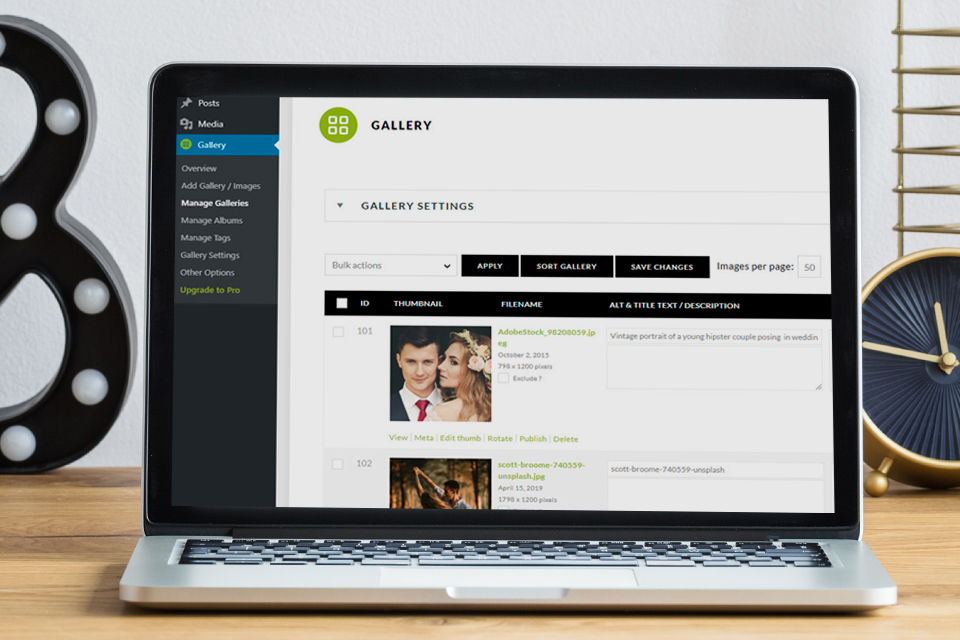 deep focus wordpress site example