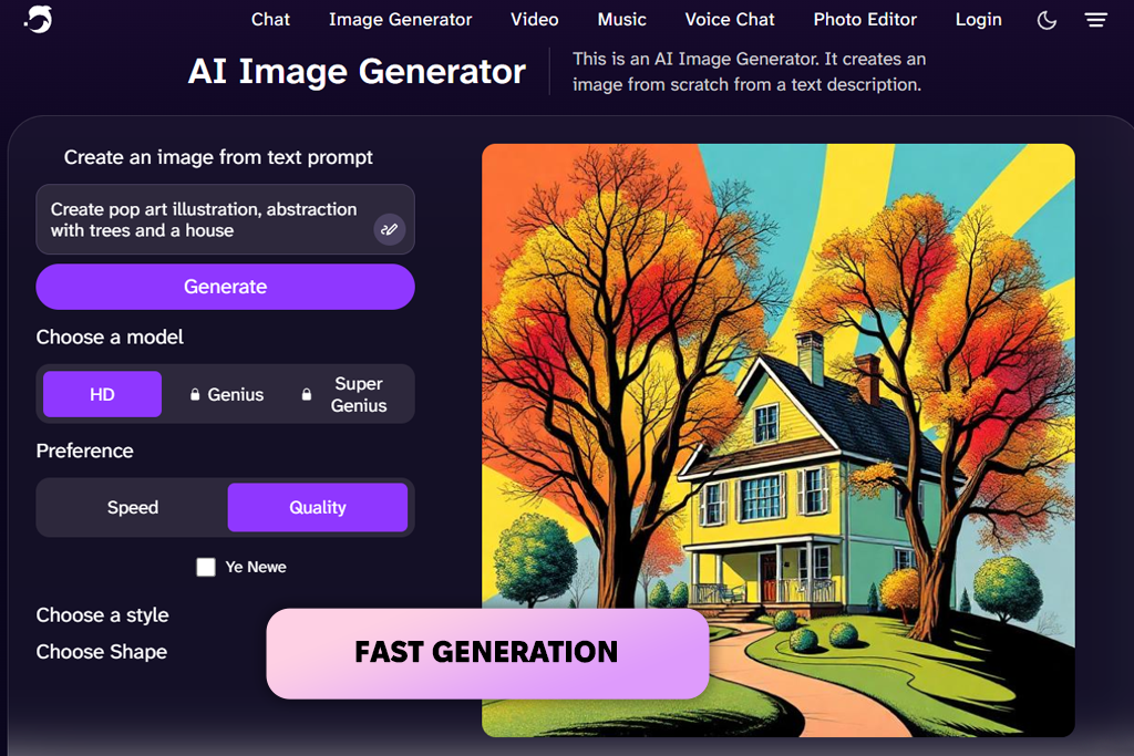 deepai pop-art generator
