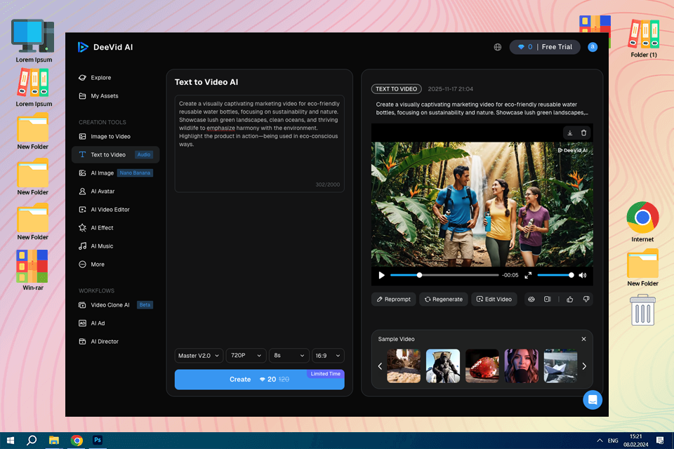 deevid ai video generator