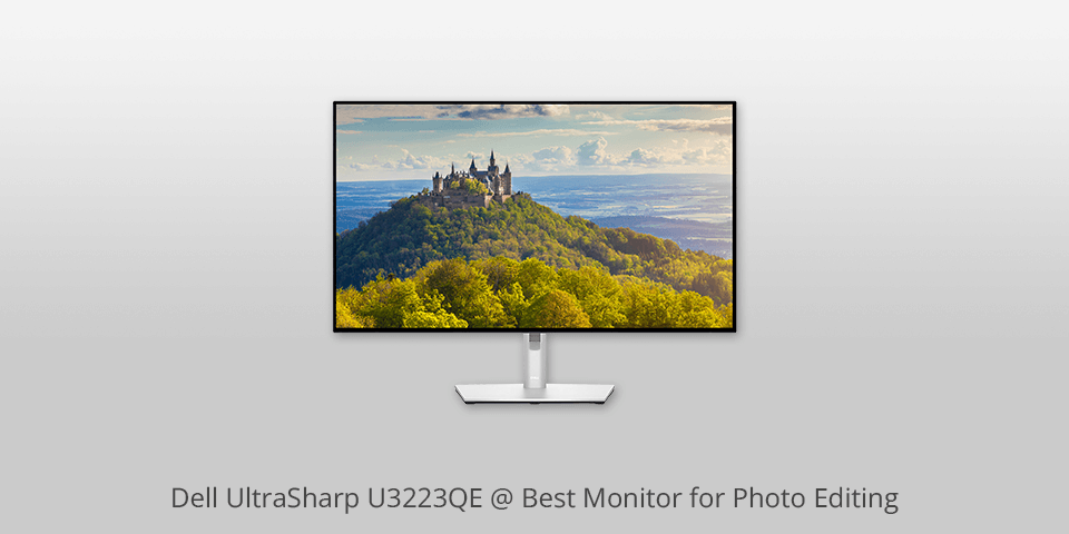 dell ultrasharp u3223qe monitor for photo editing