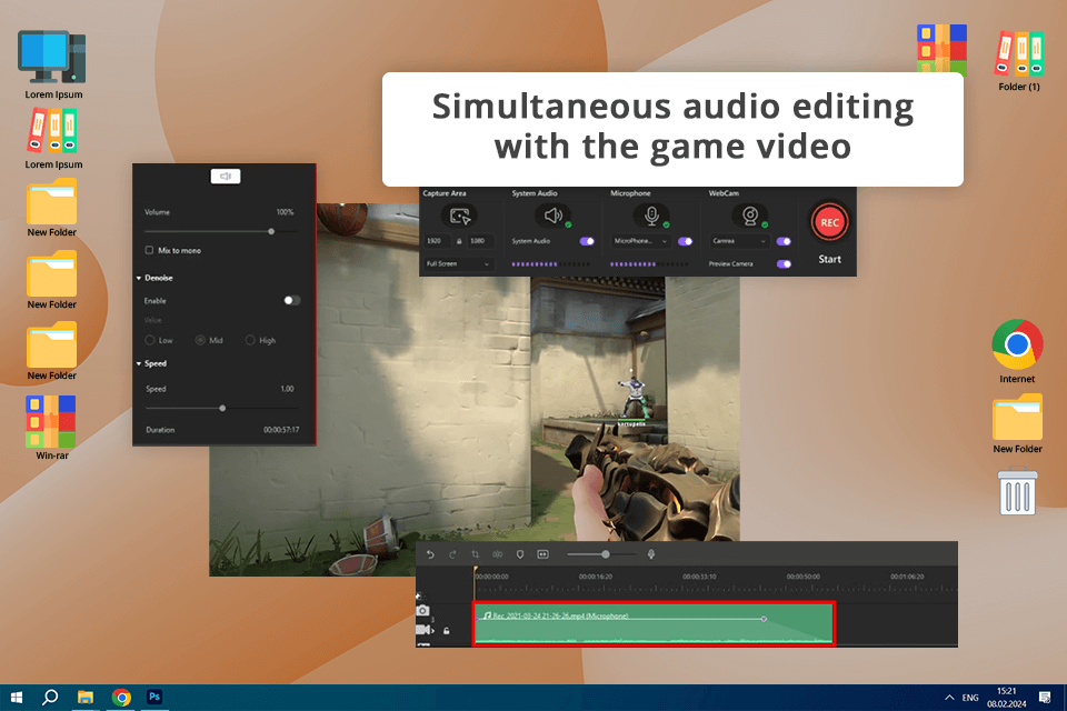 democreator clipping software for pc