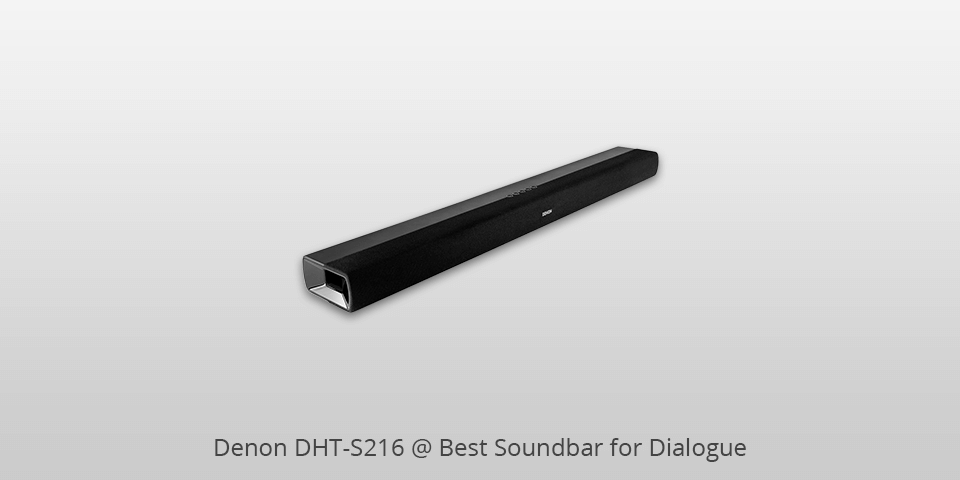 denon dht-s216 soundbars for dialogue