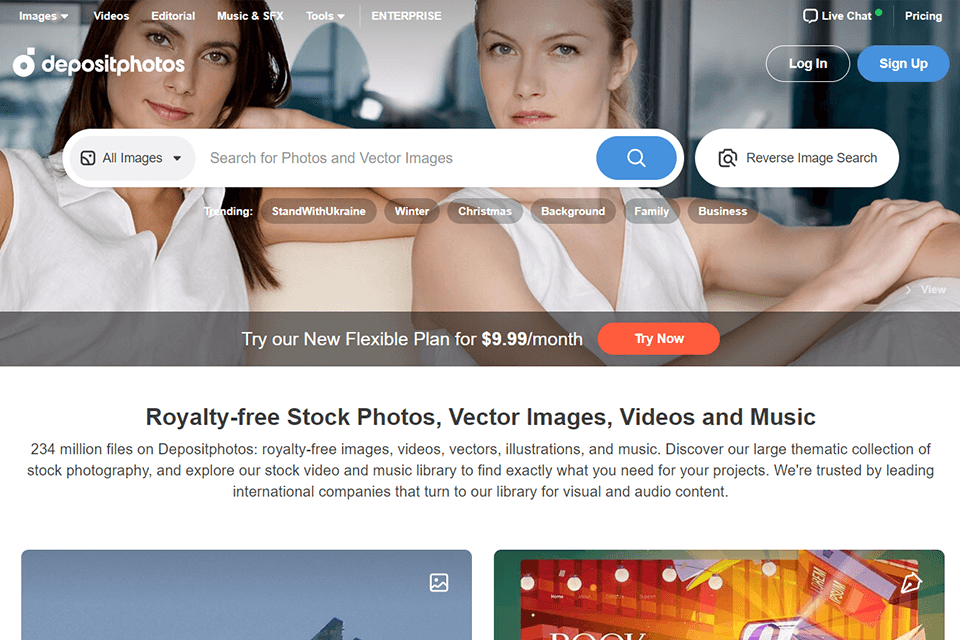 depositphotos website