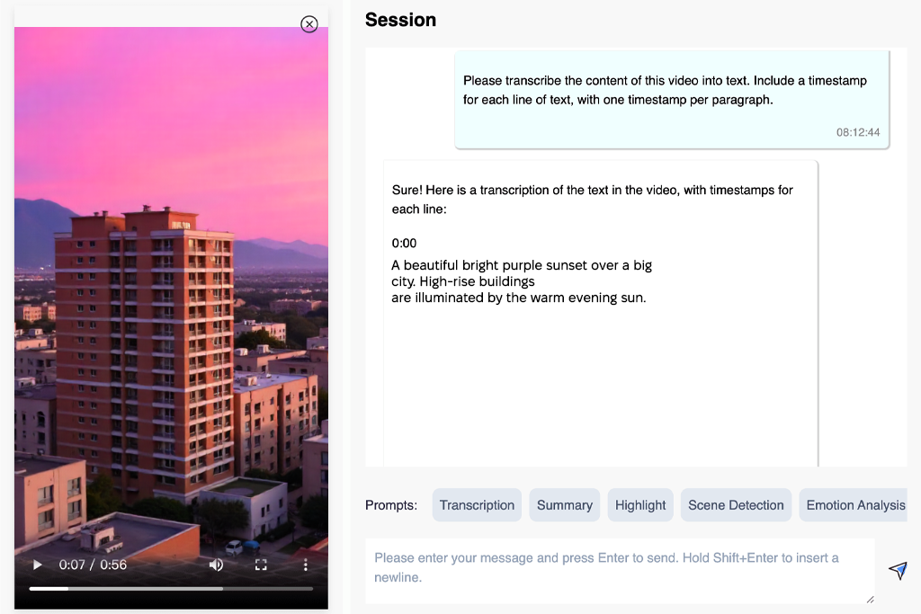 describepicture video to text converter